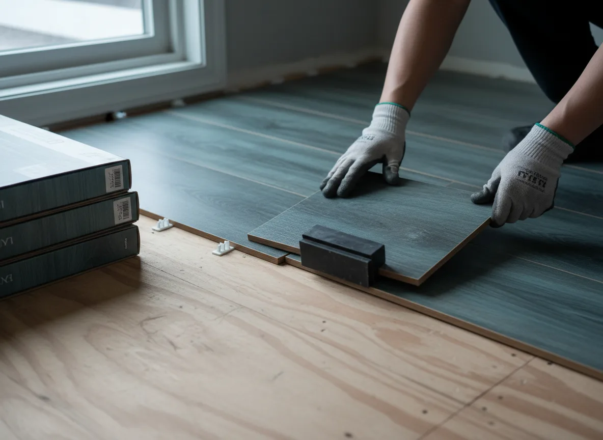 Luxury Vinyl Plank Installation company in Randolph, KS